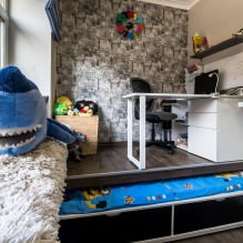 Inneneinrichtung eines kleinen Kinderzimmers: Auswahl von Farbe, Stil, Dekoration und Möbeln (70 Fotos)-7