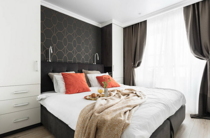 Schranknische im Schlafzimmer