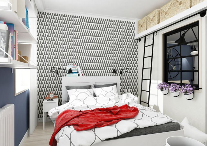 Entwurf eines kleinen Studio-Apartments (25 m²)