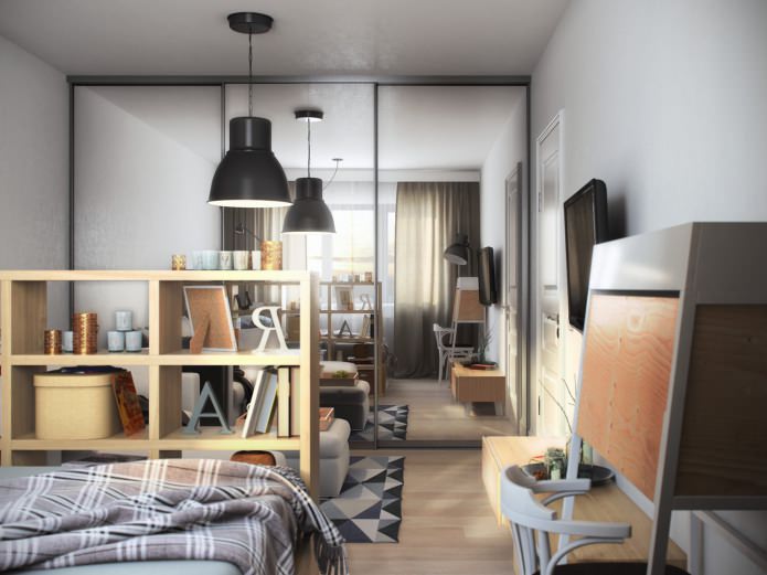 Einzimmerwohnungsprojekt