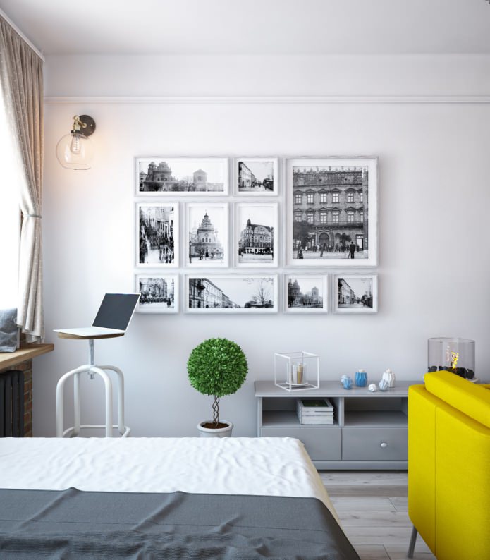 Entwurf einer Einzimmerwohnung-Schaukel