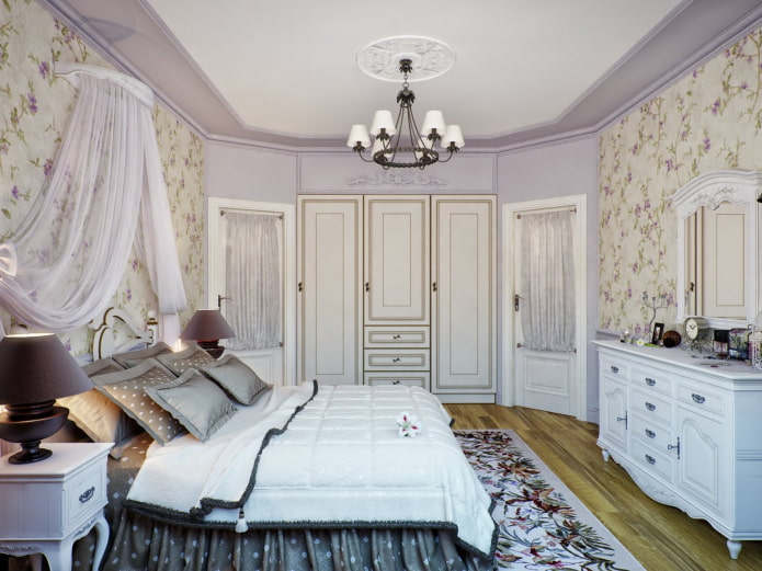 Deckengestaltung im Provence-Stil