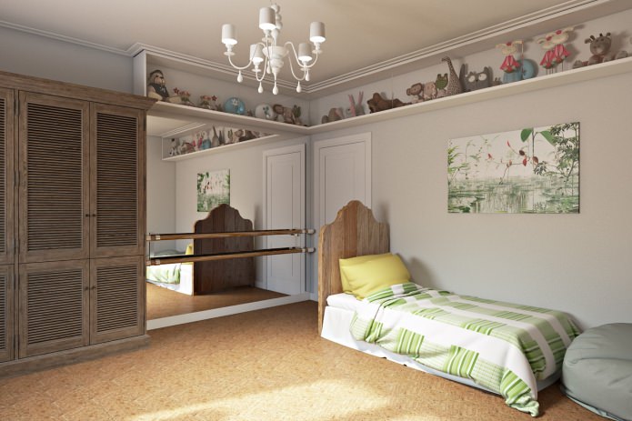 Kinderzimmer für ein Mädchen