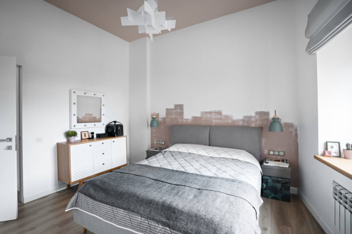 Weißes Schlafzimmer