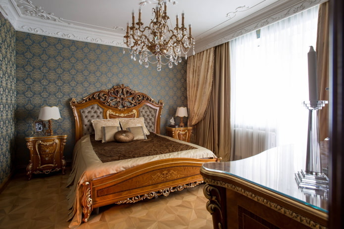 Schlafzimmer im Barockstil