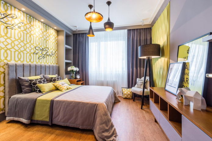 gelbe Akzente im Design