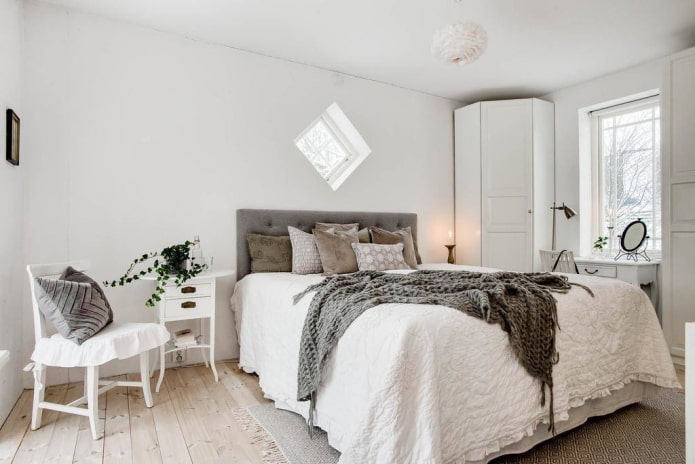 Skandinavisches Schlafzimmer