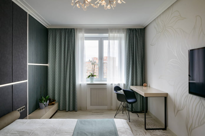 Schlafzimmer 18 m² in der Wohnung