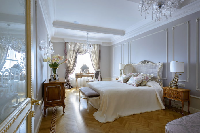 Schlafzimmer im klassischen Stil