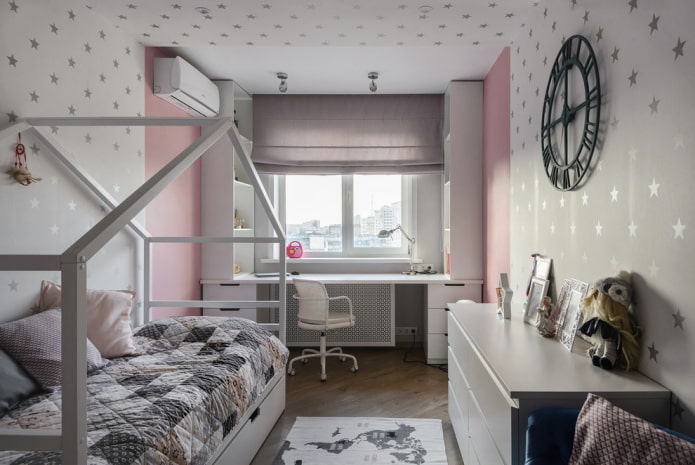Kinderzimmer 9 Quadrate
