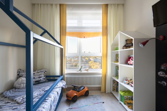 Kinderzimmer 9 Quadrate