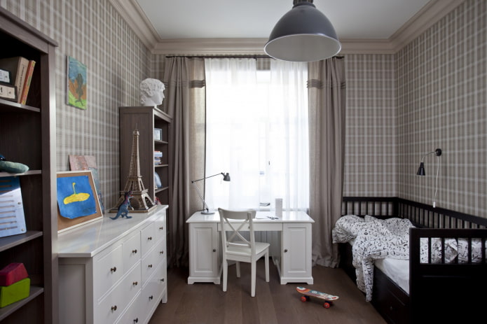 Kinderzimmer 9 Quadrate