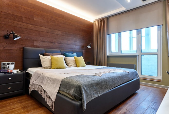Männerschlafzimmer 9 Quadrate