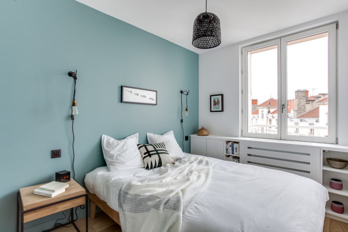 Schlafzimmer im skandinavischen Stil