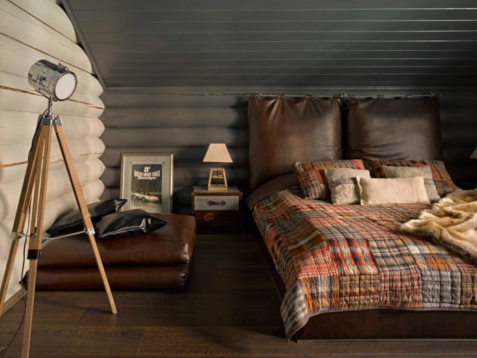 Schlafzimmer im modernen Stil