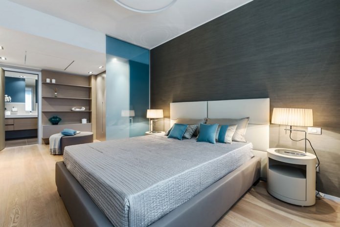 Blauer Schrank