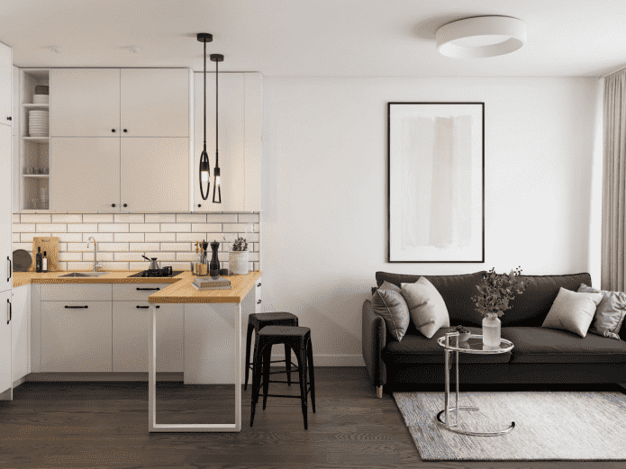Studio mit Sofa