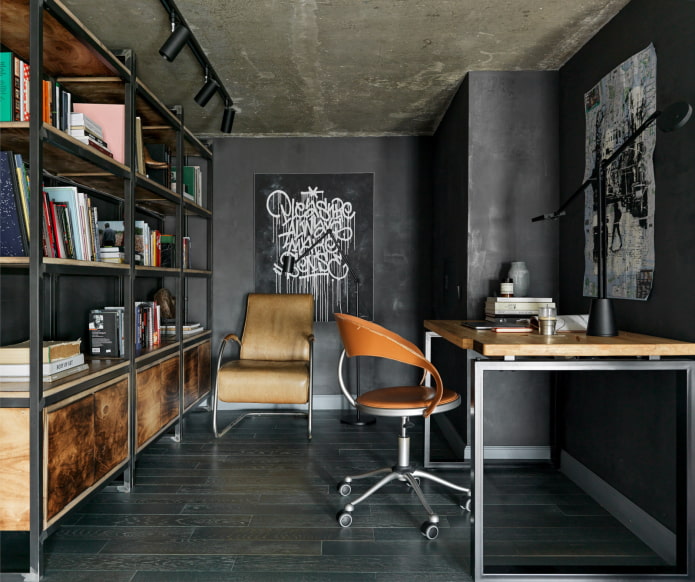Büro in einer Dreizimmerwohnung