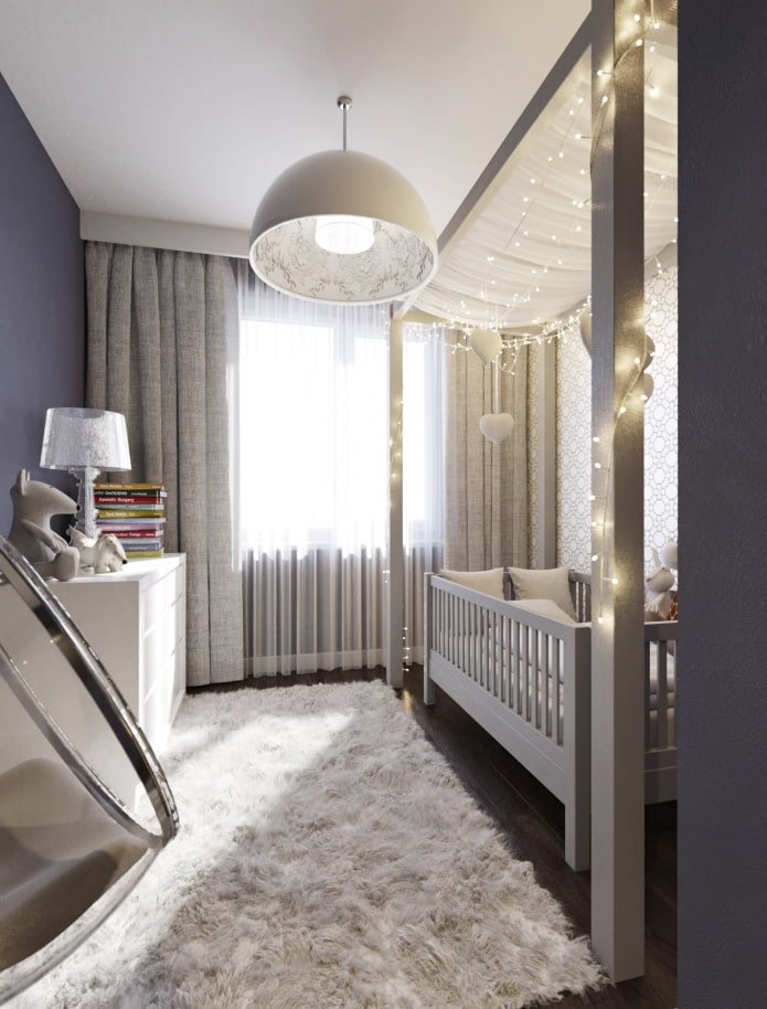 Vorhänge im Kinderzimmer