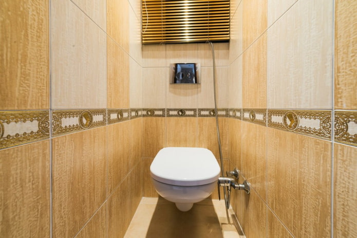 Finishing the toilet in a Chruschtschow-era apartment