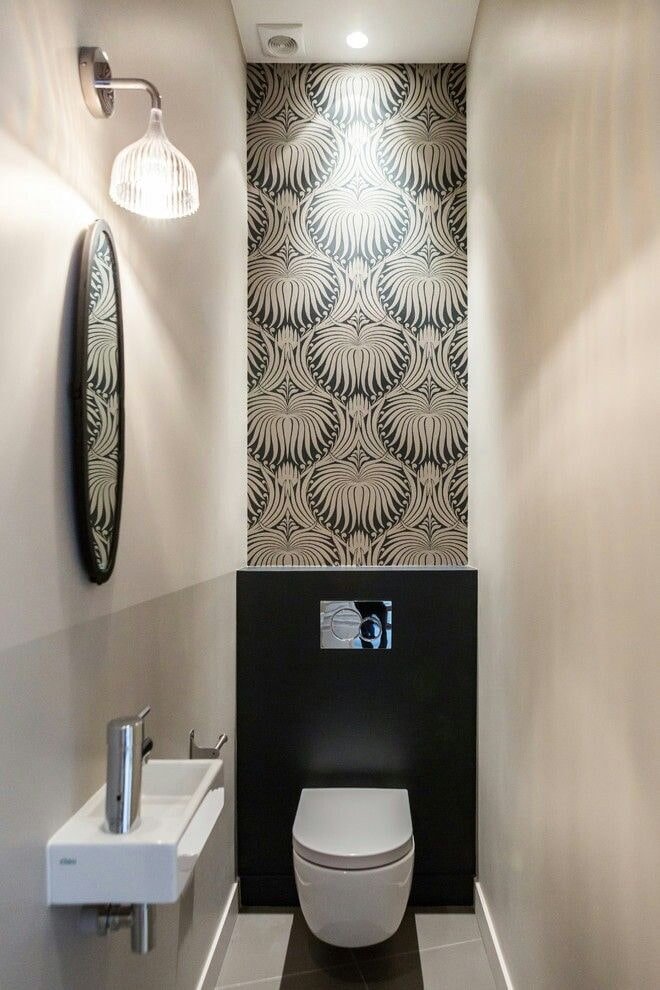 Beleuchtung in der Toilette