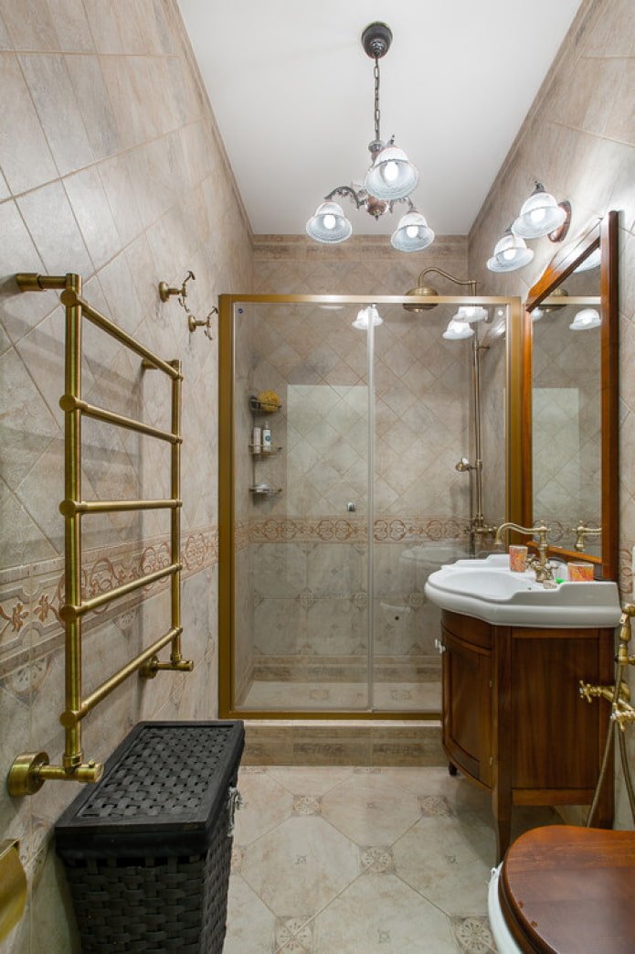 Badewanne im klassischen Stil