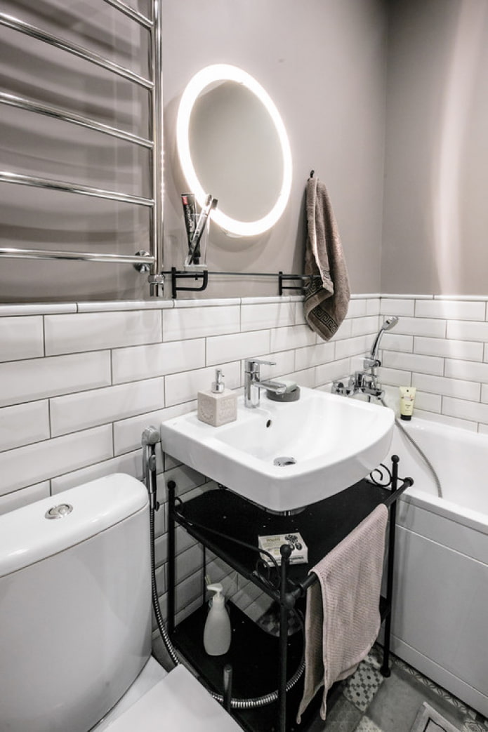 Badezimmer mit Toilette
