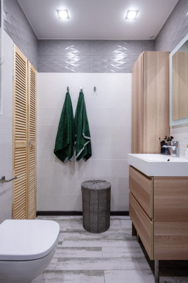 Holz im Badezimmer