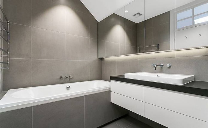 minimalistisches Badezimmer