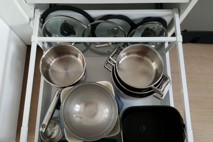 Stieltöpfe im Set