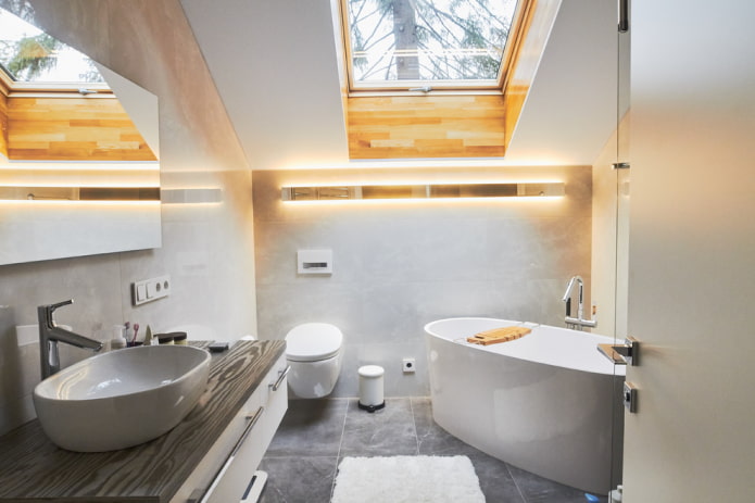 Innenraum eines Hauses im Fachwerkstil
