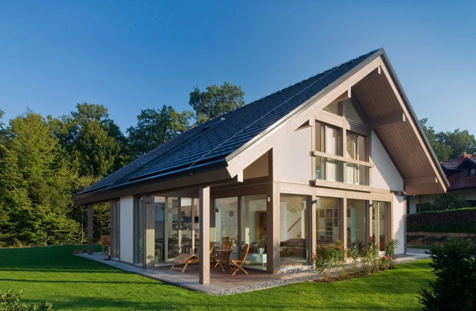 kleines Haus im Fachwerkstil