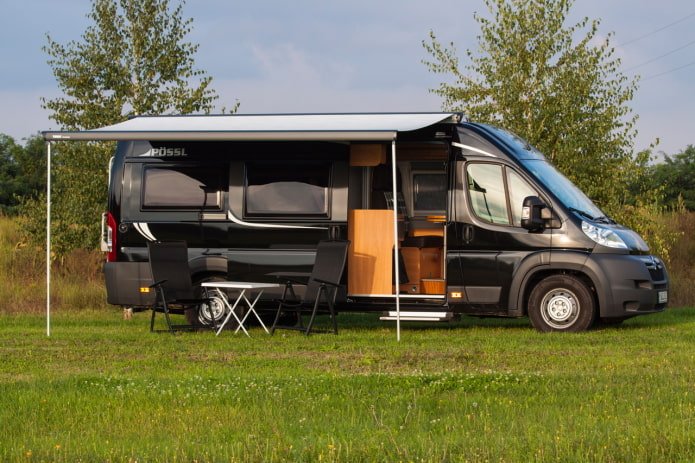 Wohnmobil-Minivan