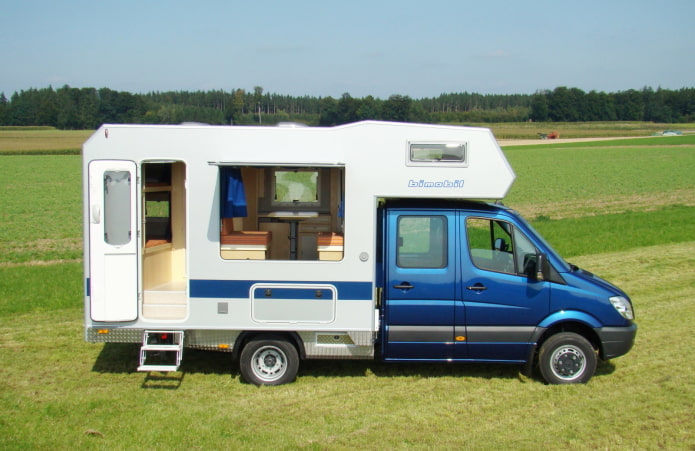 Wohnmobil außen