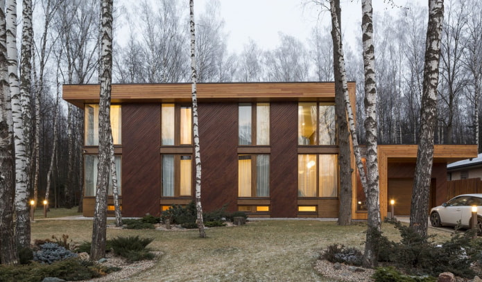 Haus im High-Tech-Stil