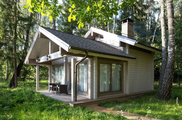 Landhaus im skandinavischen Stil