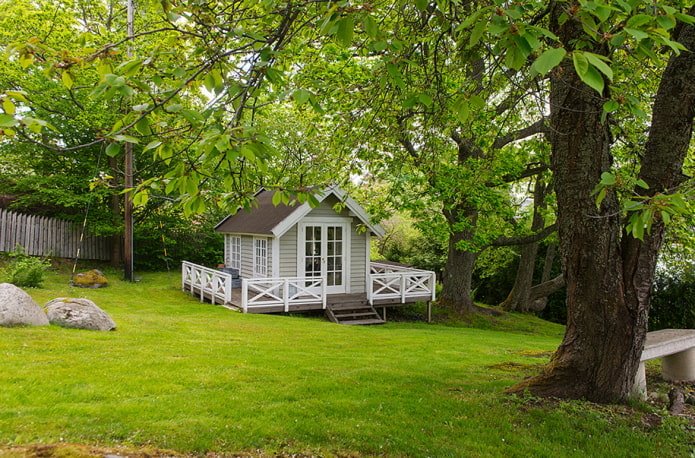 Landhaus im skandinavischen Stil