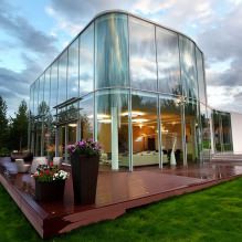 Häuser mit Panoramafenstern: 70 beste inspirierende Fotos und Lösungen-13