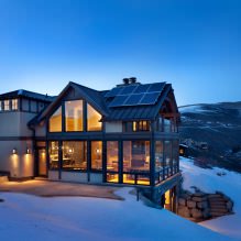 Häuser mit Panoramafenstern: 70 beste inspirierende Fotos und Lösungen-22