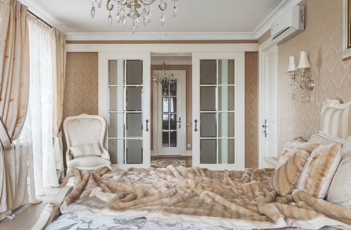 Fachtüren im Schlafzimmer