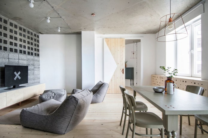 Fachtüren im Loft-Stil