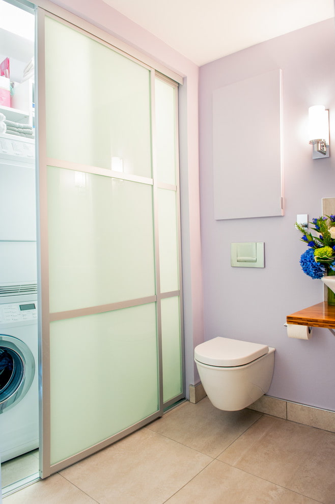 Fachtüren im Badezimmer