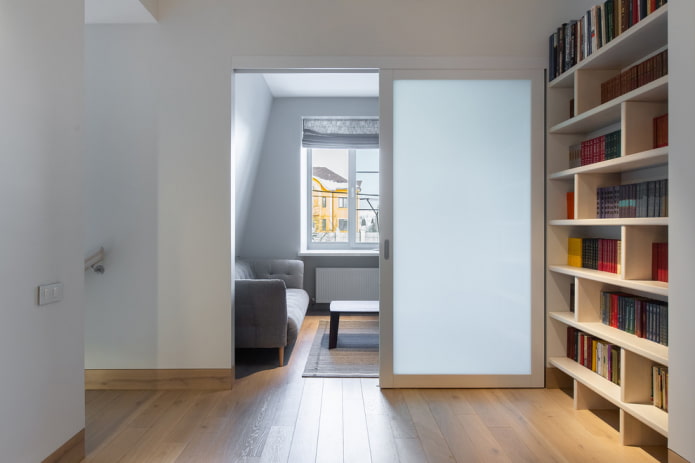 Standard-Fachtüren im Innenraum