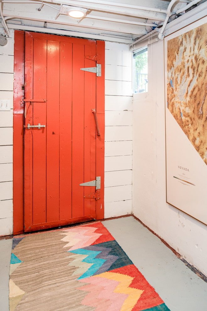 Türen im Interieur im Loft-Stil