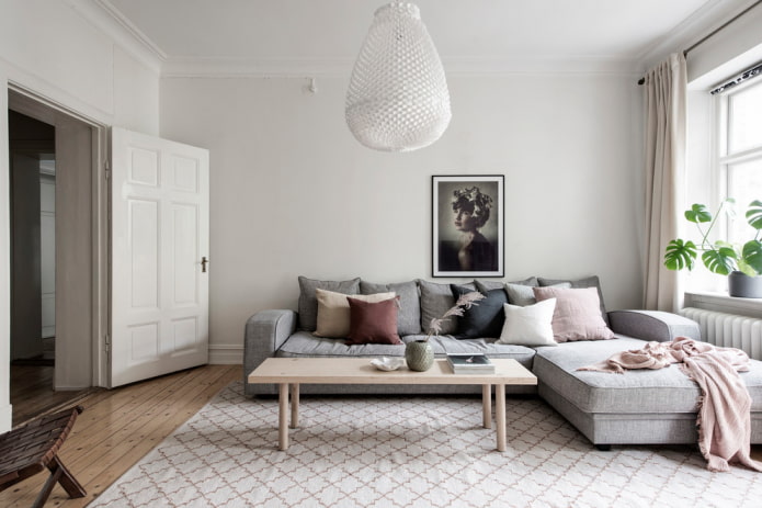 Täfeltür im Wohnzimmer
