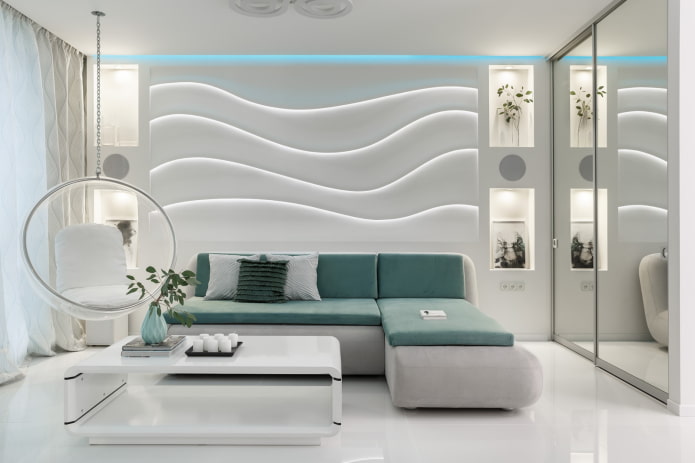 Hightech-Wohnen Zimmer