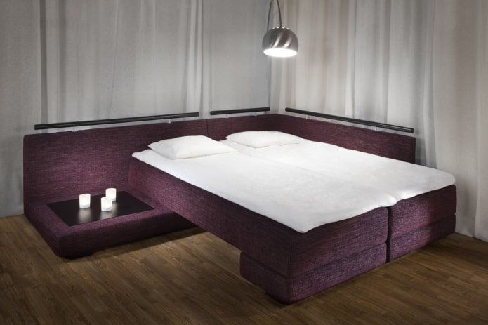 Doppel-Eckbett im Innenraum