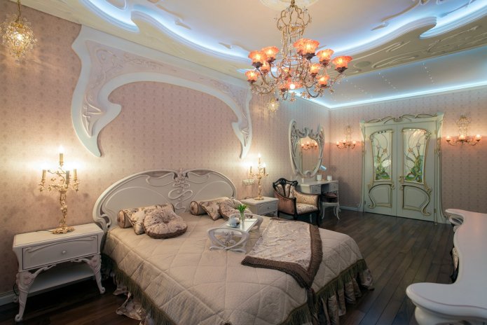 Doppelbettmodell im Jugendstil