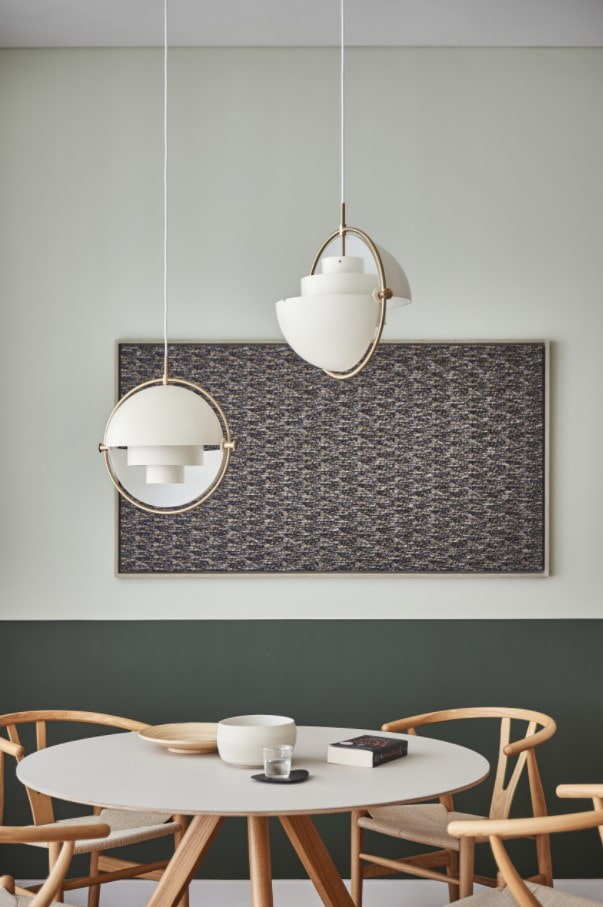 moderne Lampen im Japandi-Stil
