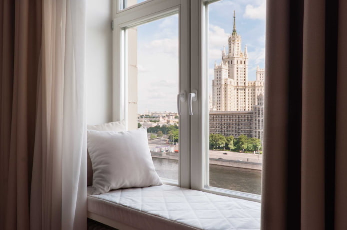 Blick aus dem Fenster nach Feng Shui